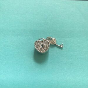Pandora Padlock Heart and Key Charm